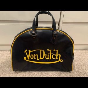 Vintage Von Dutch large bowling bag